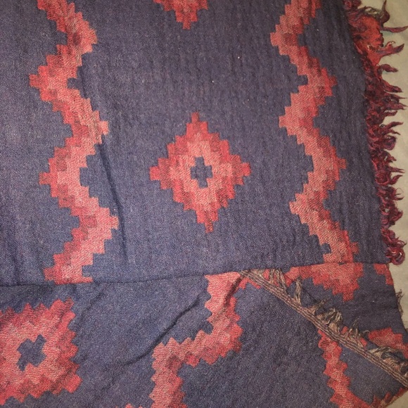 WILFRED DIAMOND MOSAIC BLANKET SCARF - Picture 3 of 4